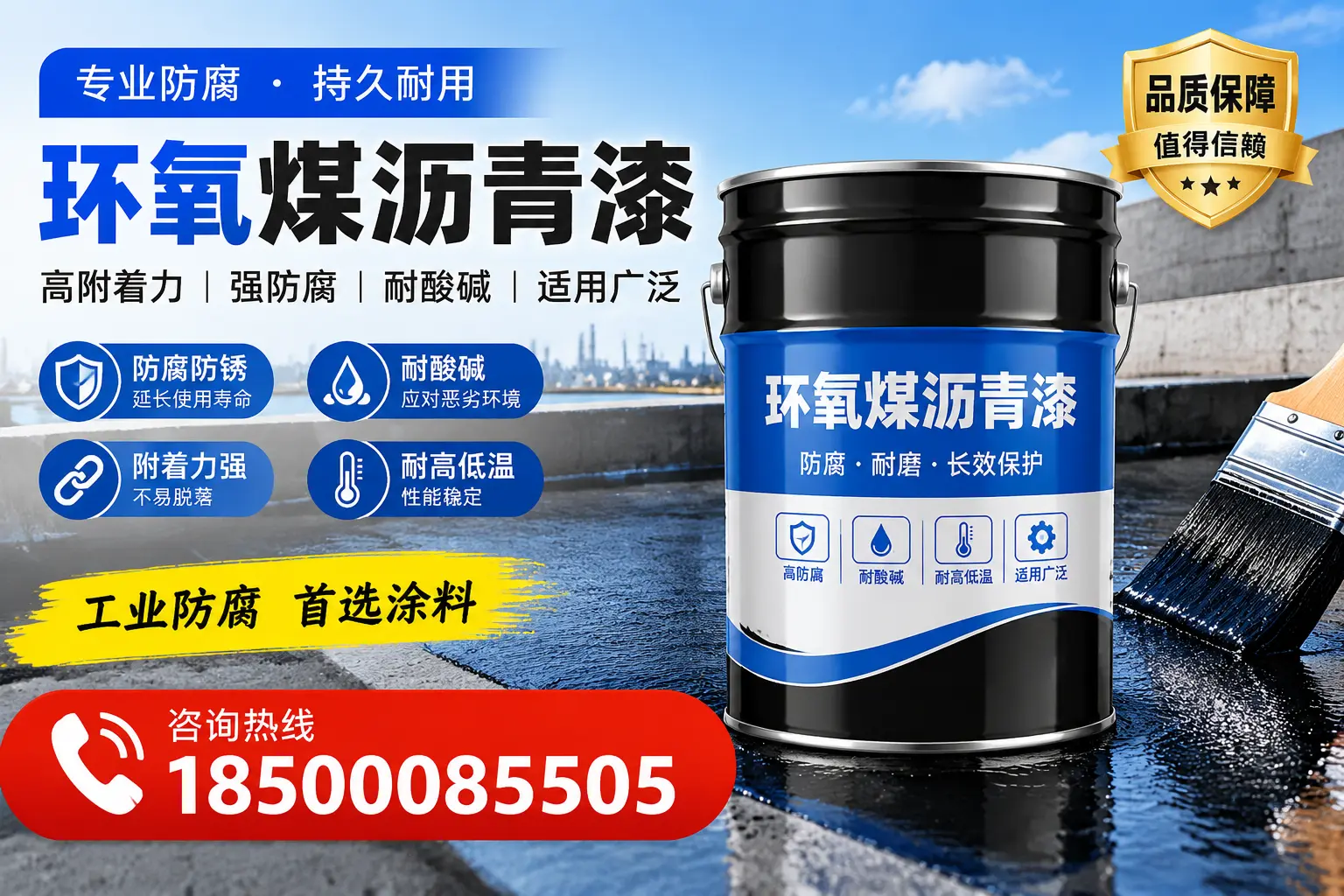 环氧煤沥青漆在不同气候条件下的应用效果，宁波案例分析