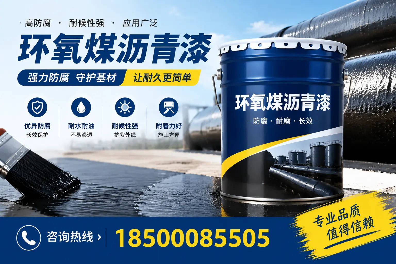 环氧煤沥青漆的优缺点分析与比较